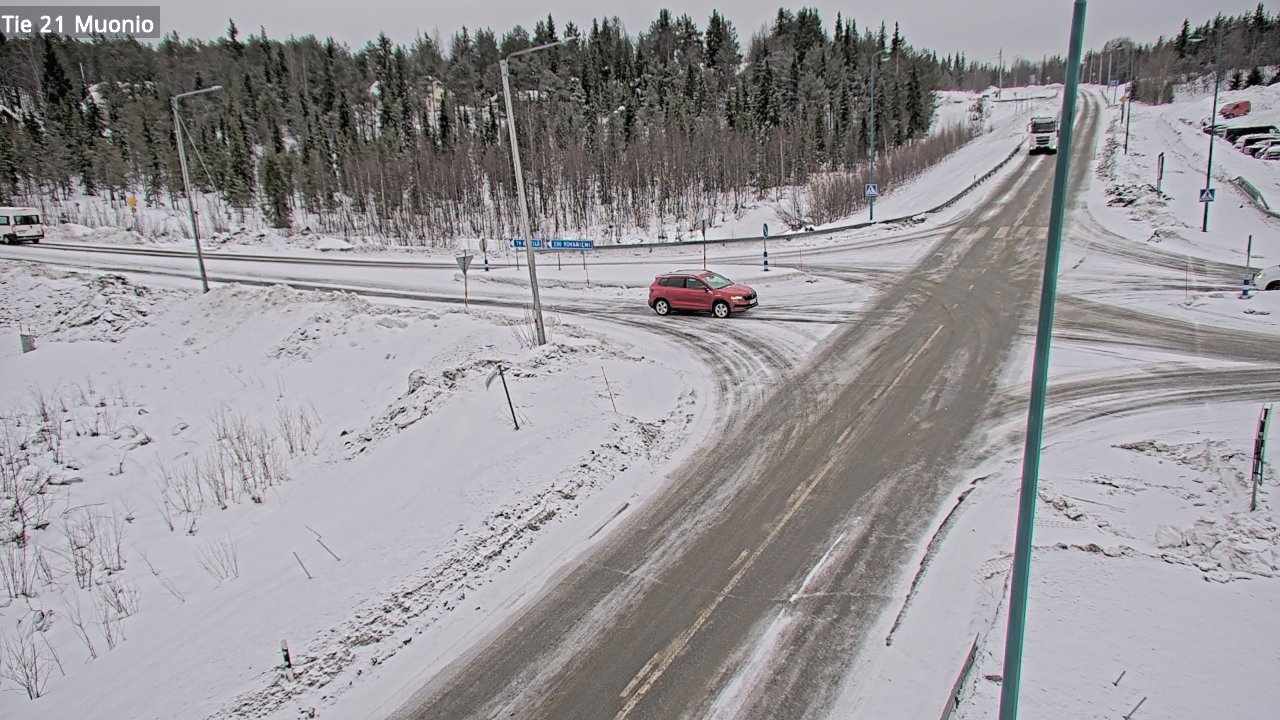 Weather Camera Image Road 21 Muonio, Muonio, Lappi