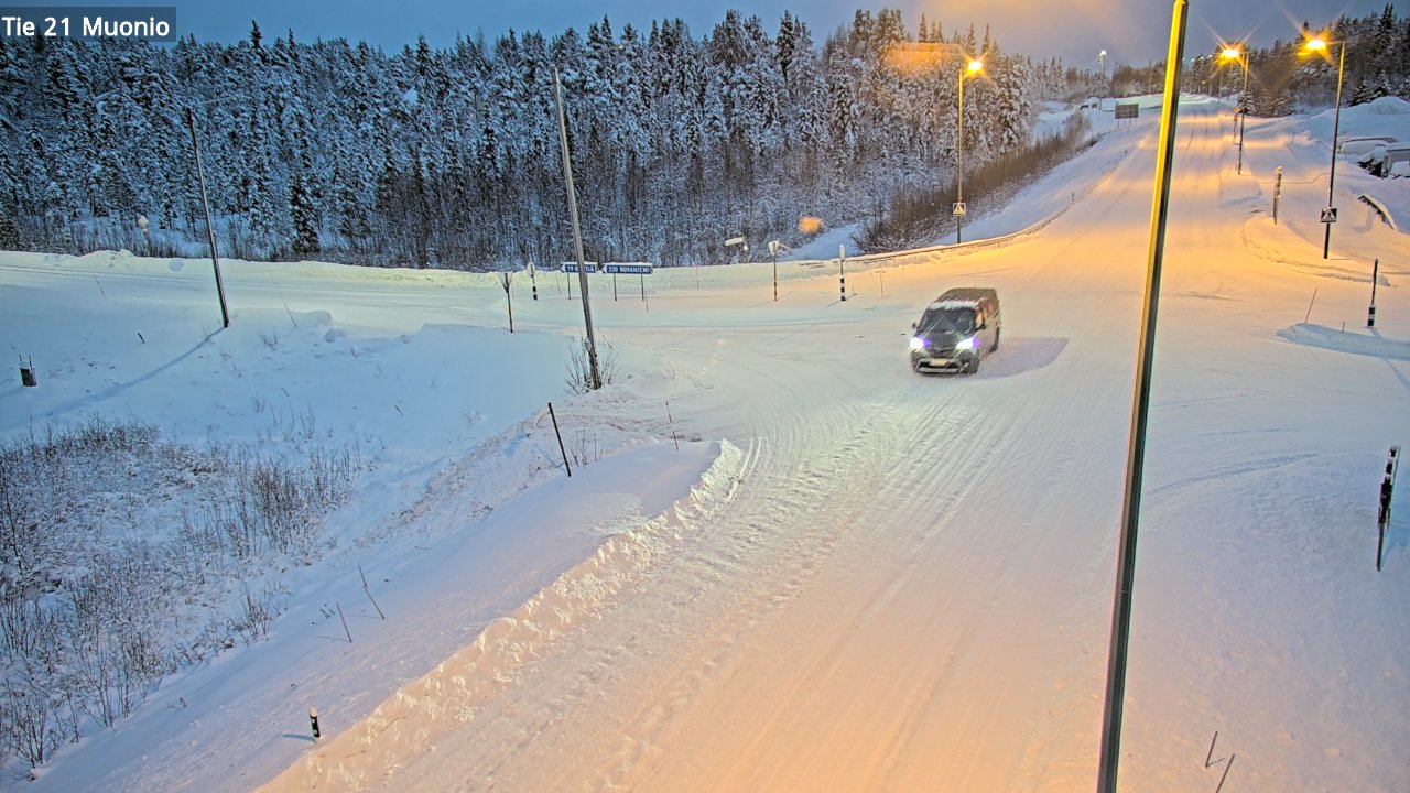 Kelikamerat Kuva Tie 21 Muonio, Muonio, Lappi