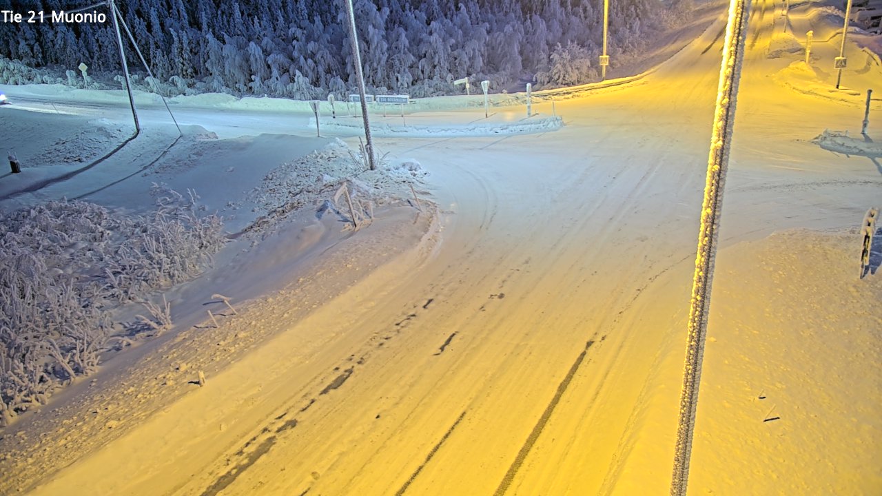 Kelikamerat Kuva Tie 21 Muonio, Muonio, Lappi