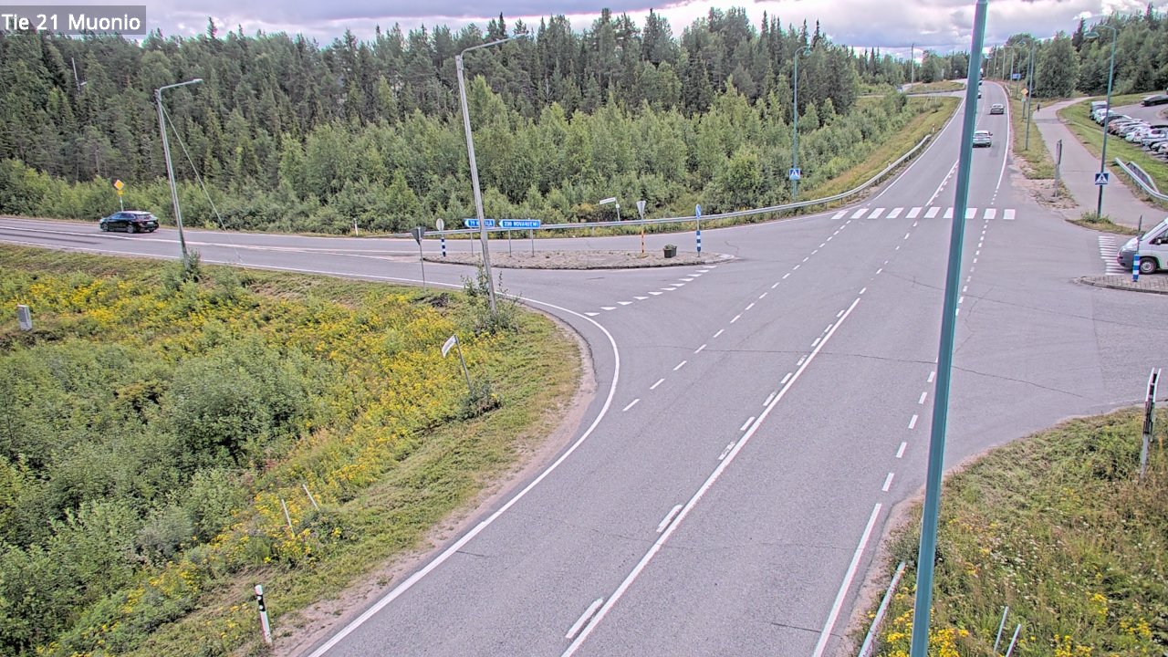 Weather Camera Image Väg 21 Muonio, Muonio, Lappi