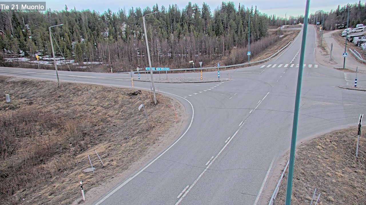 Weather Camera Image Väg 21 Muonio, Muonio, Lappi