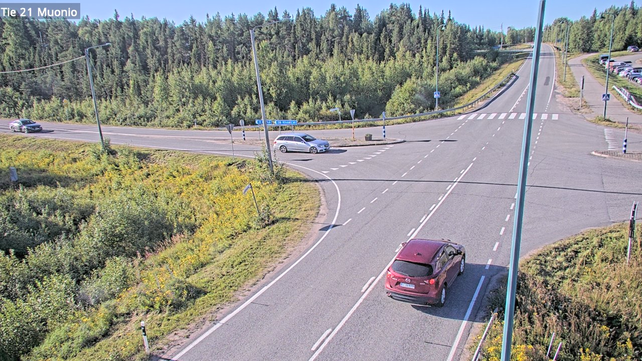 Weather Camera Image Väg 21 Muonio, Muonio, Lappi