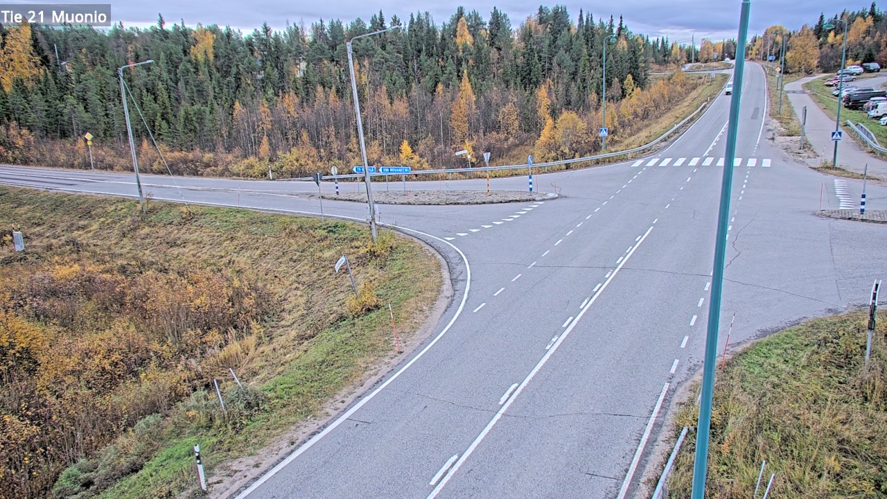 Weather Camera Image Road 21 Muonio, Muonio, Lappi