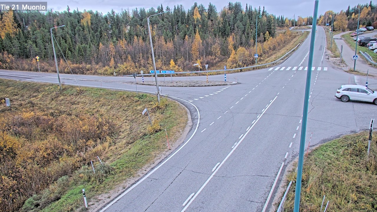 Weather Camera Image Road 21 Muonio, Muonio, Lappi