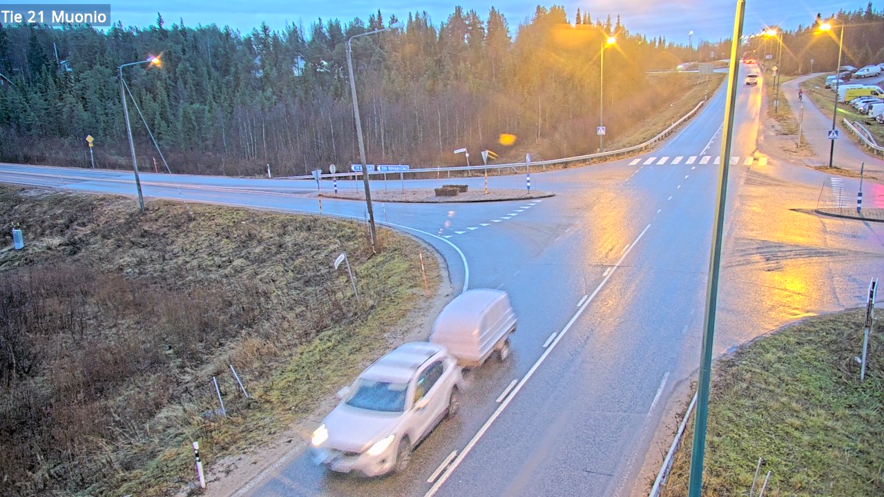 Weather Camera Image Road 21 Muonio, Muonio, Lappi