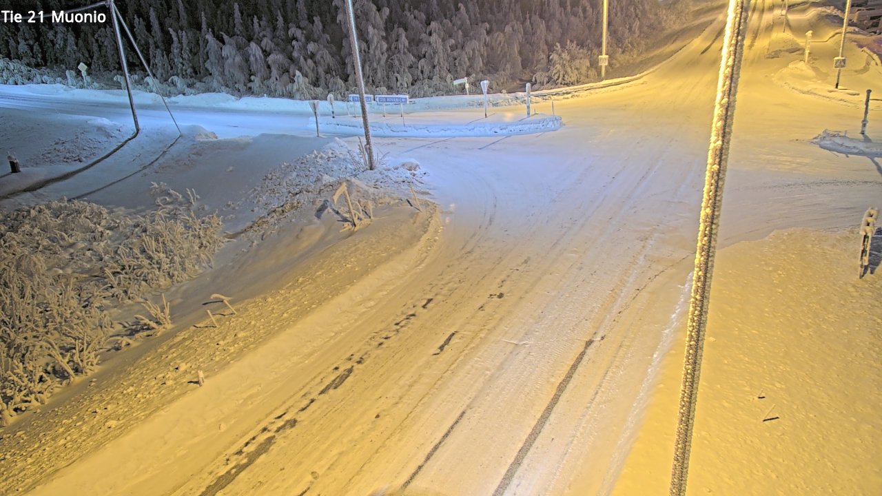 Kelikamerat Kuva Tie 21 Muonio, Muonio, Lappi