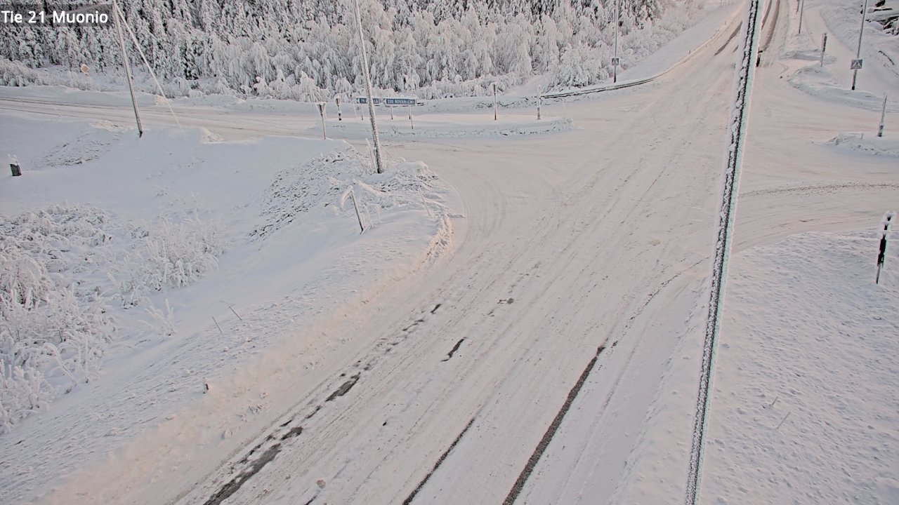Kelikamerat Kuva Tie 21 Muonio, Muonio, Lappi