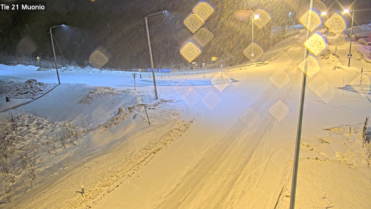 Kelikamerat Kuva Tie 21 Muonio, Muonio, Lappi