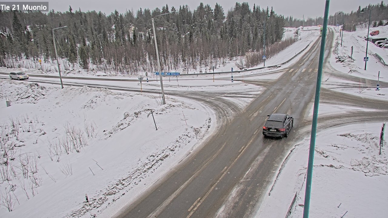 Weather Camera Image Road 21 Muonio, Muonio, Lappi