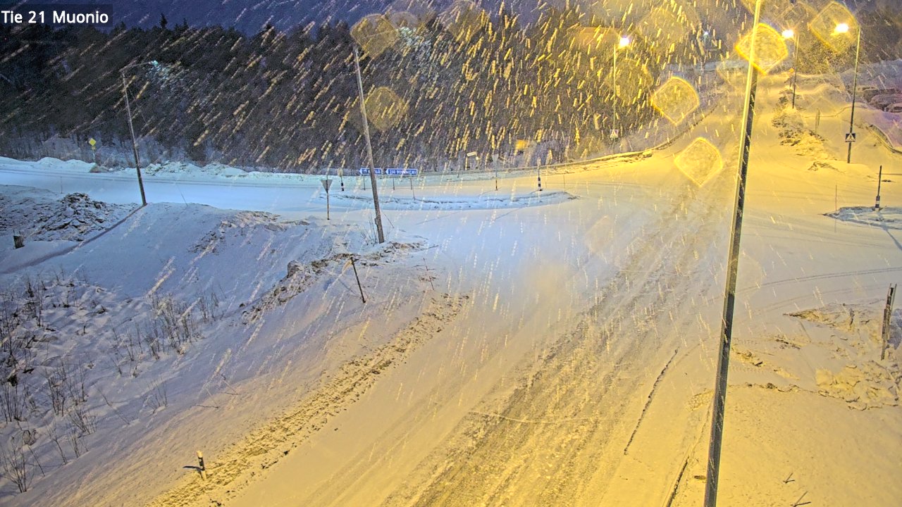 Kelikamerat Kuva Tie 21 Muonio, Muonio, Lappi