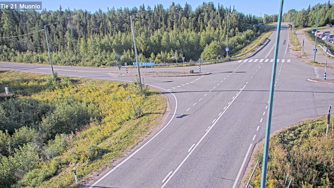 Weather Camera Image Road 21 Muonio, Muonio, Lappi