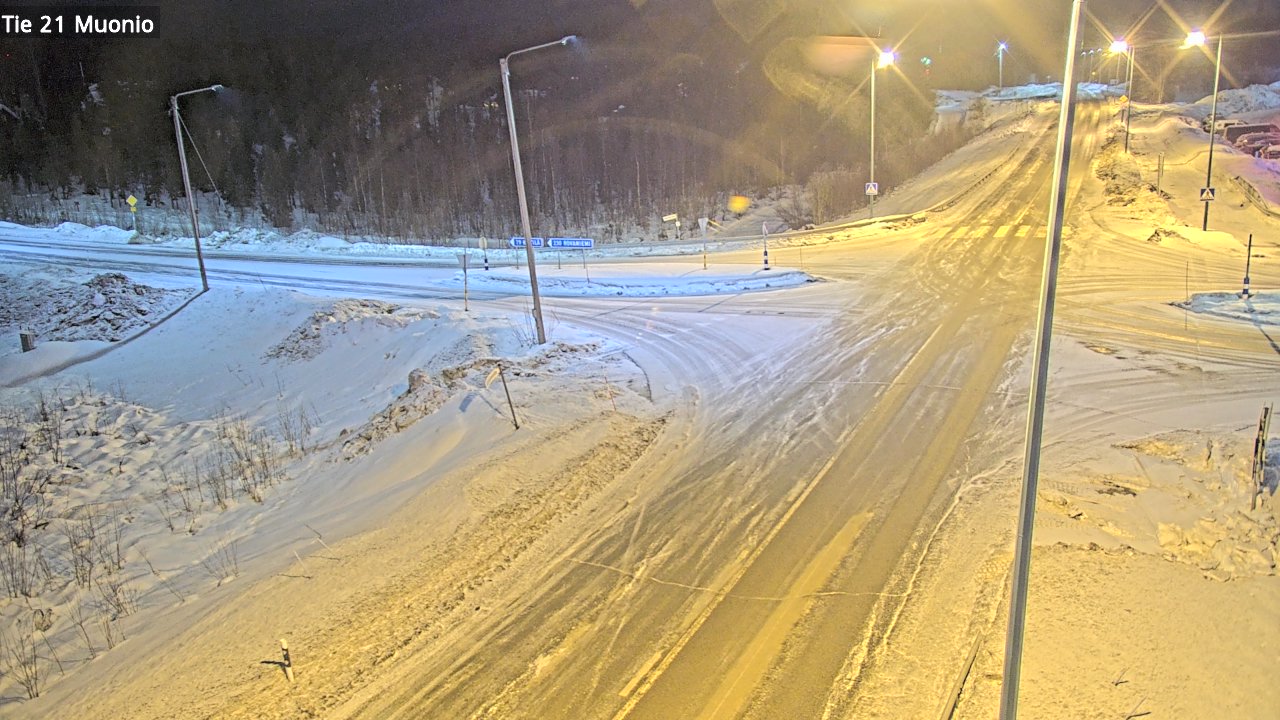 Kelikamerat Kuva Tie 21 Muonio, Muonio, Lappi