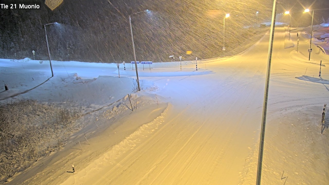 Kelikamerat Kuva Tie 21 Muonio, Muonio, Lappi