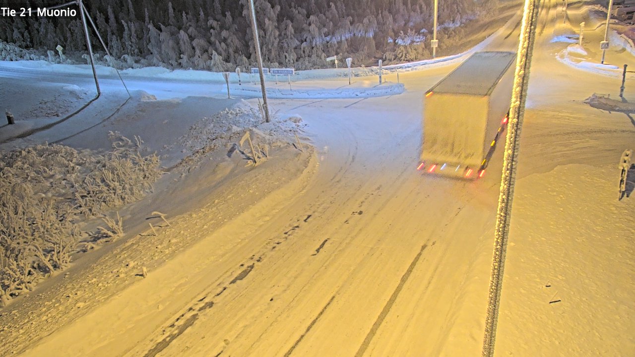 Kelikamerat Kuva Tie 21 Muonio, Muonio, Lappi