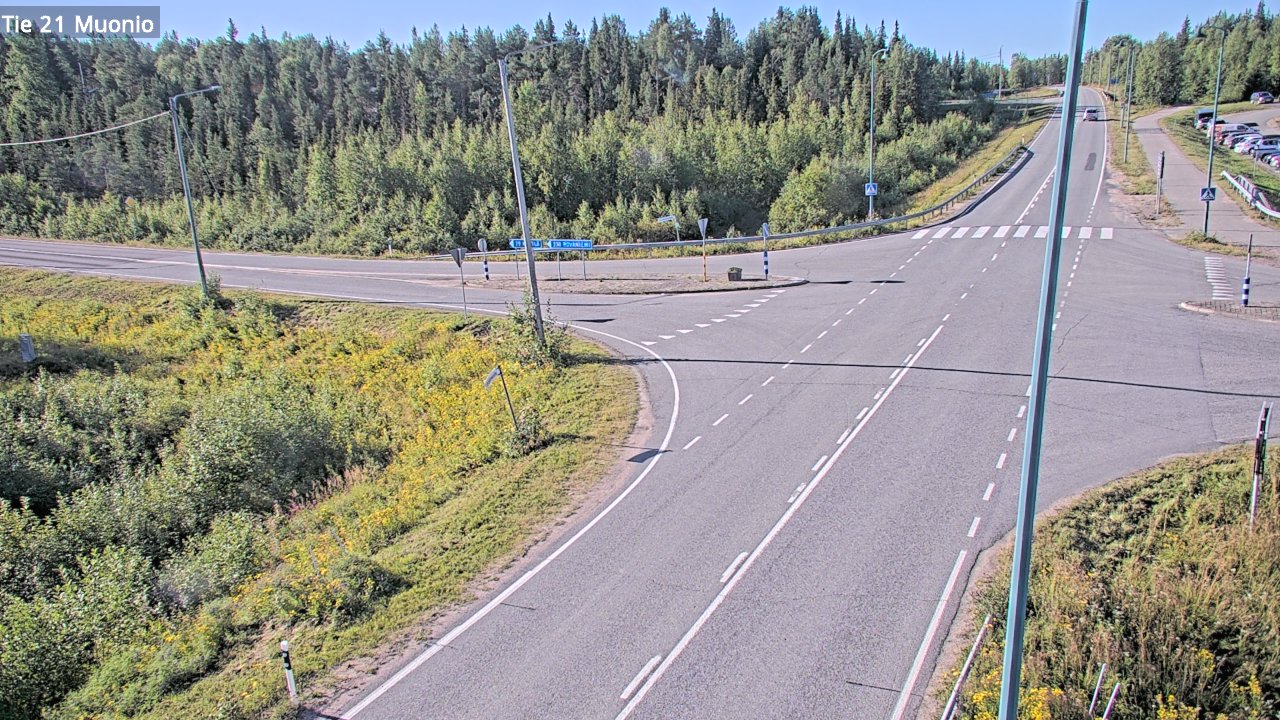 Weather Camera Image Väg 21 Muonio, Muonio, Lappi