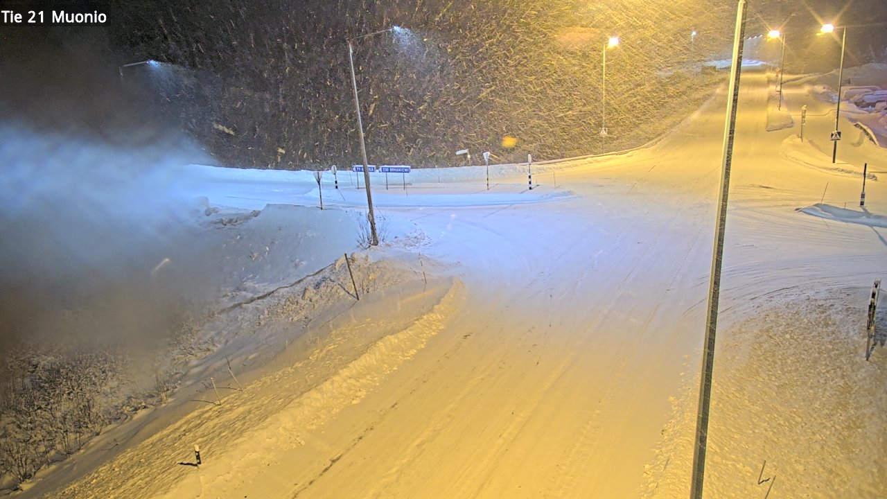 Kelikamerat Kuva Tie 21 Muonio, Muonio, Lappi