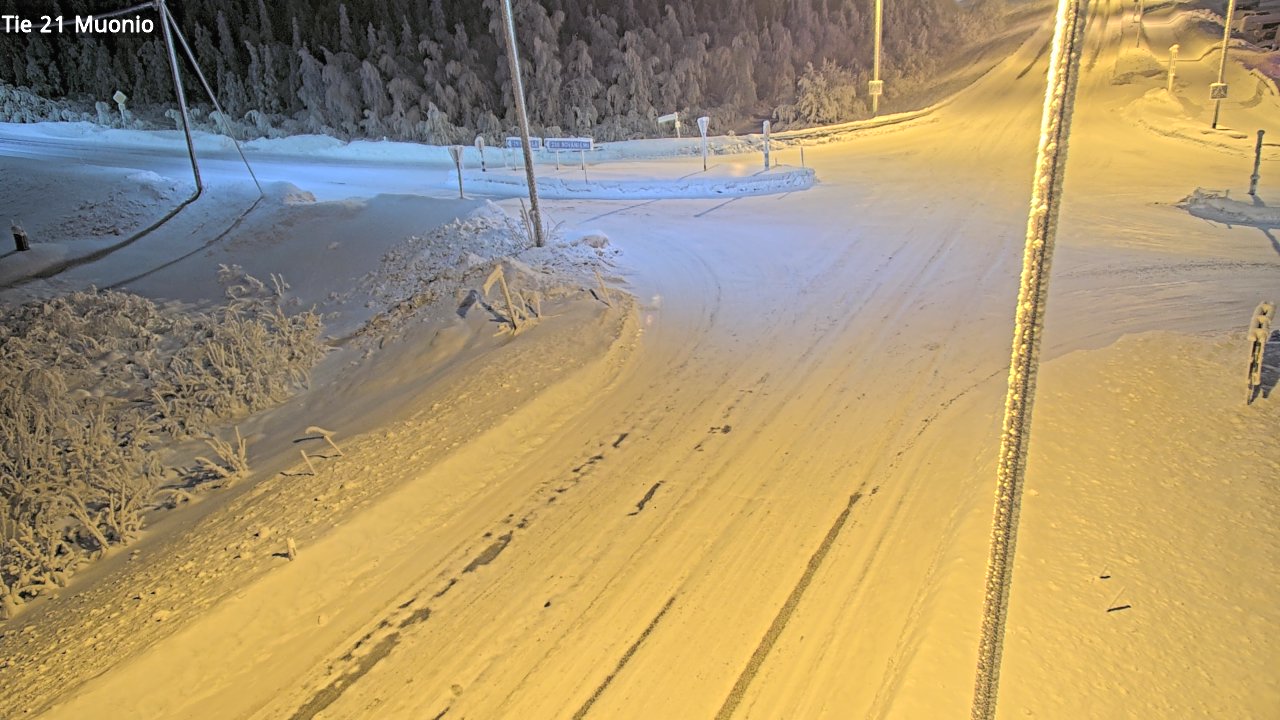 Kelikamerat Kuva Tie 21 Muonio, Muonio, Lappi