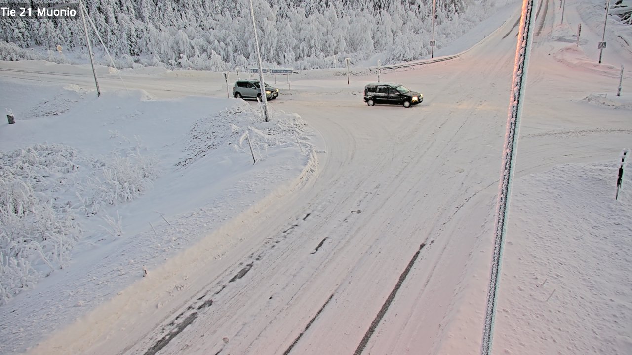 Kelikamerat Kuva Tie 21 Muonio, Muonio, Lappi