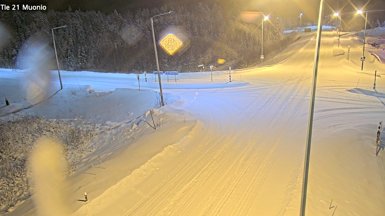 Kelikamerat Kuva Tie 21 Muonio, Muonio, Lappi