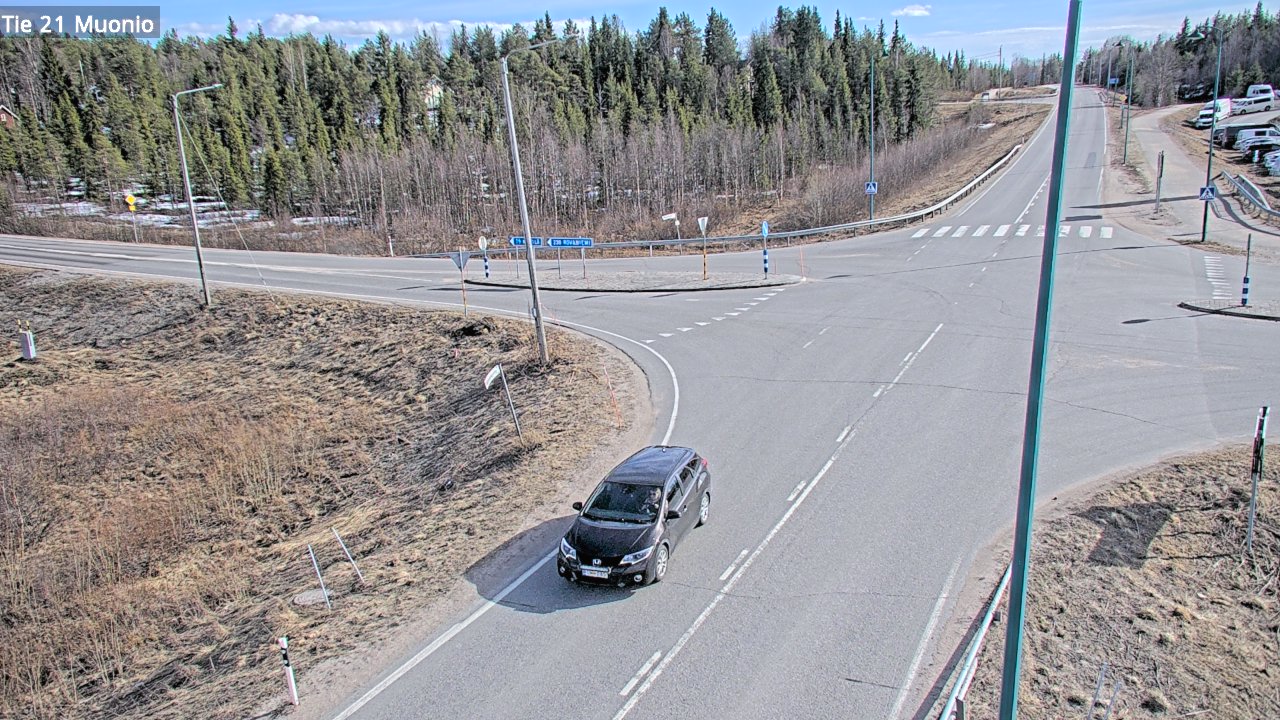 Weather Camera Image Väg 21 Muonio, Muonio, Lappi