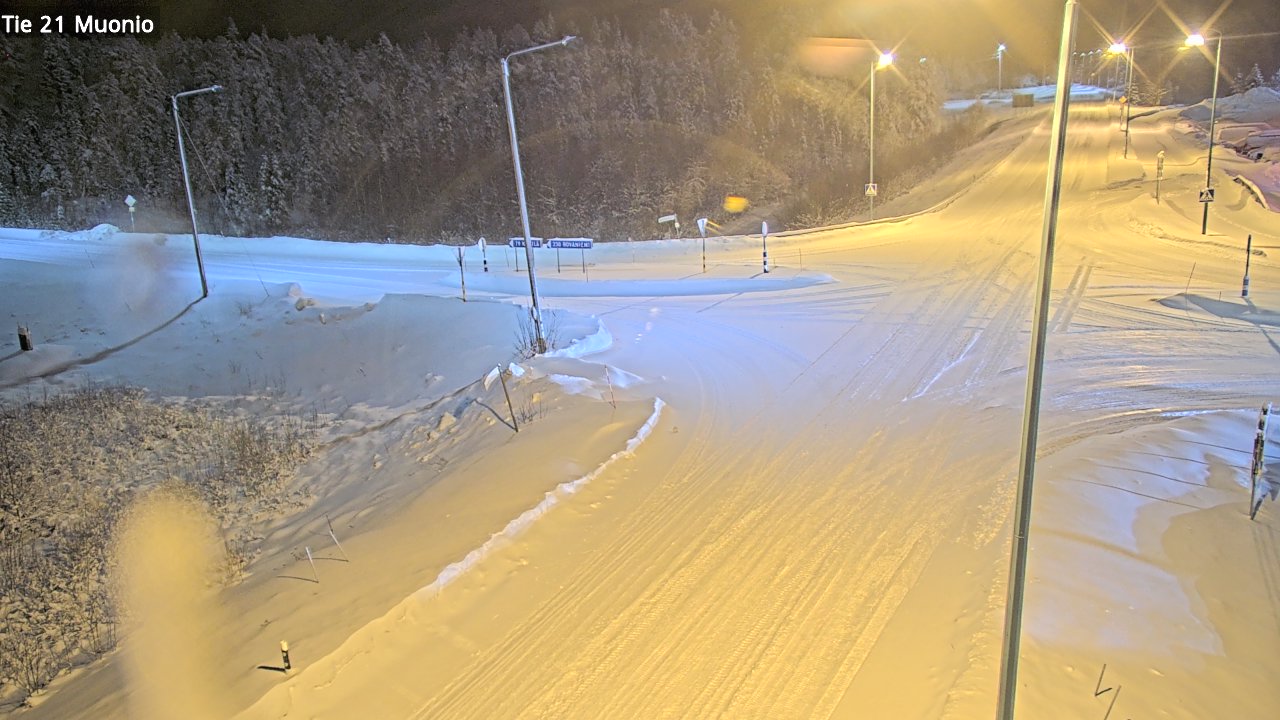 Kelikamerat Kuva Tie 21 Muonio, Muonio, Lappi