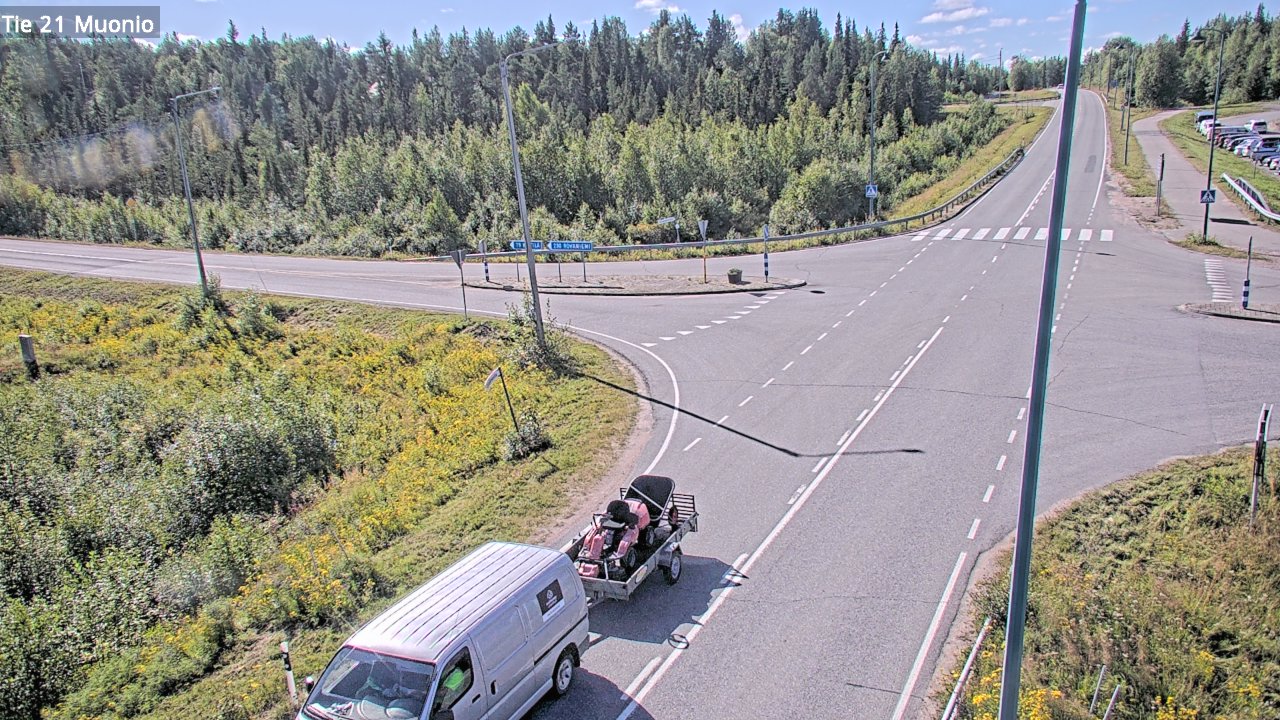 Weather Camera Image Väg 21 Muonio, Muonio, Lappi