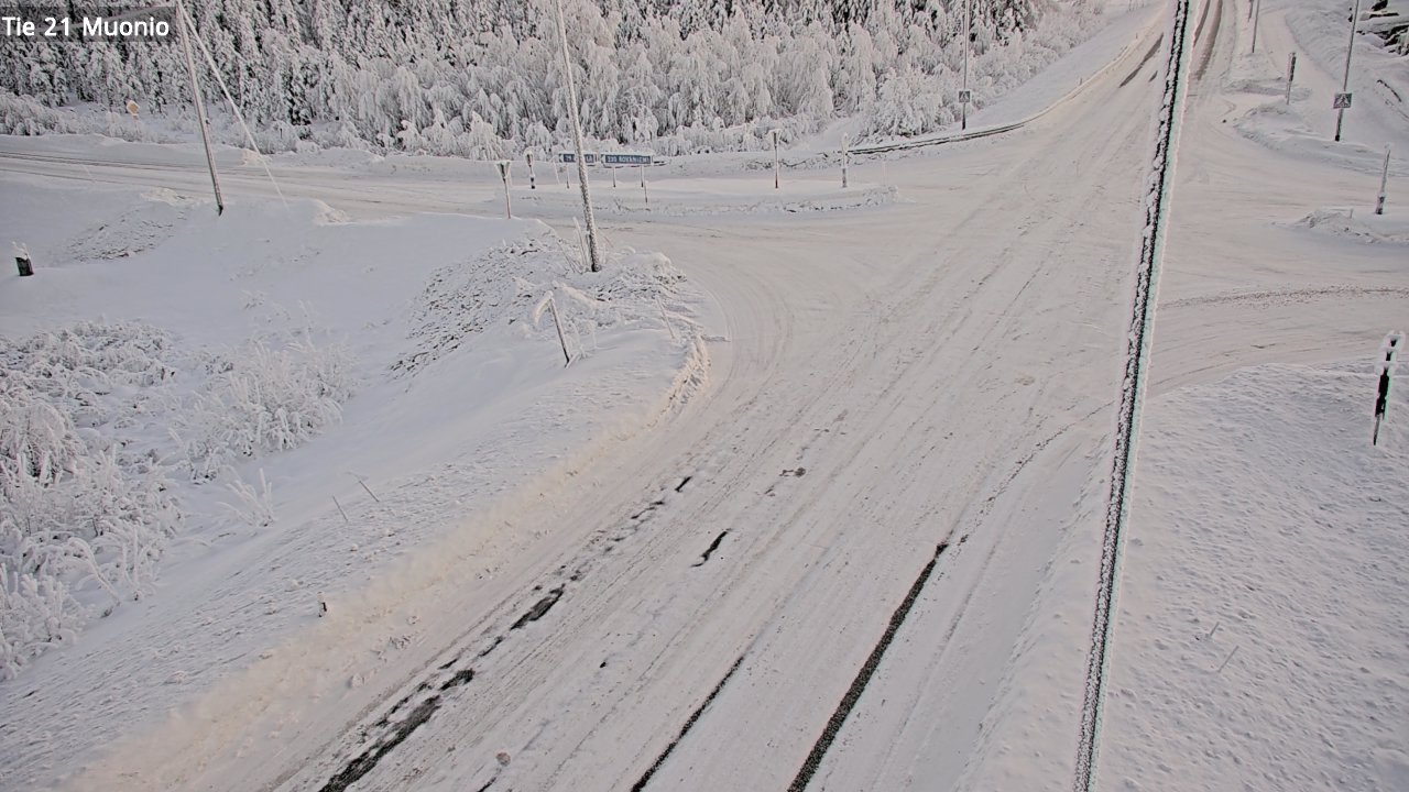 Kelikamerat Kuva Tie 21 Muonio, Muonio, Lappi