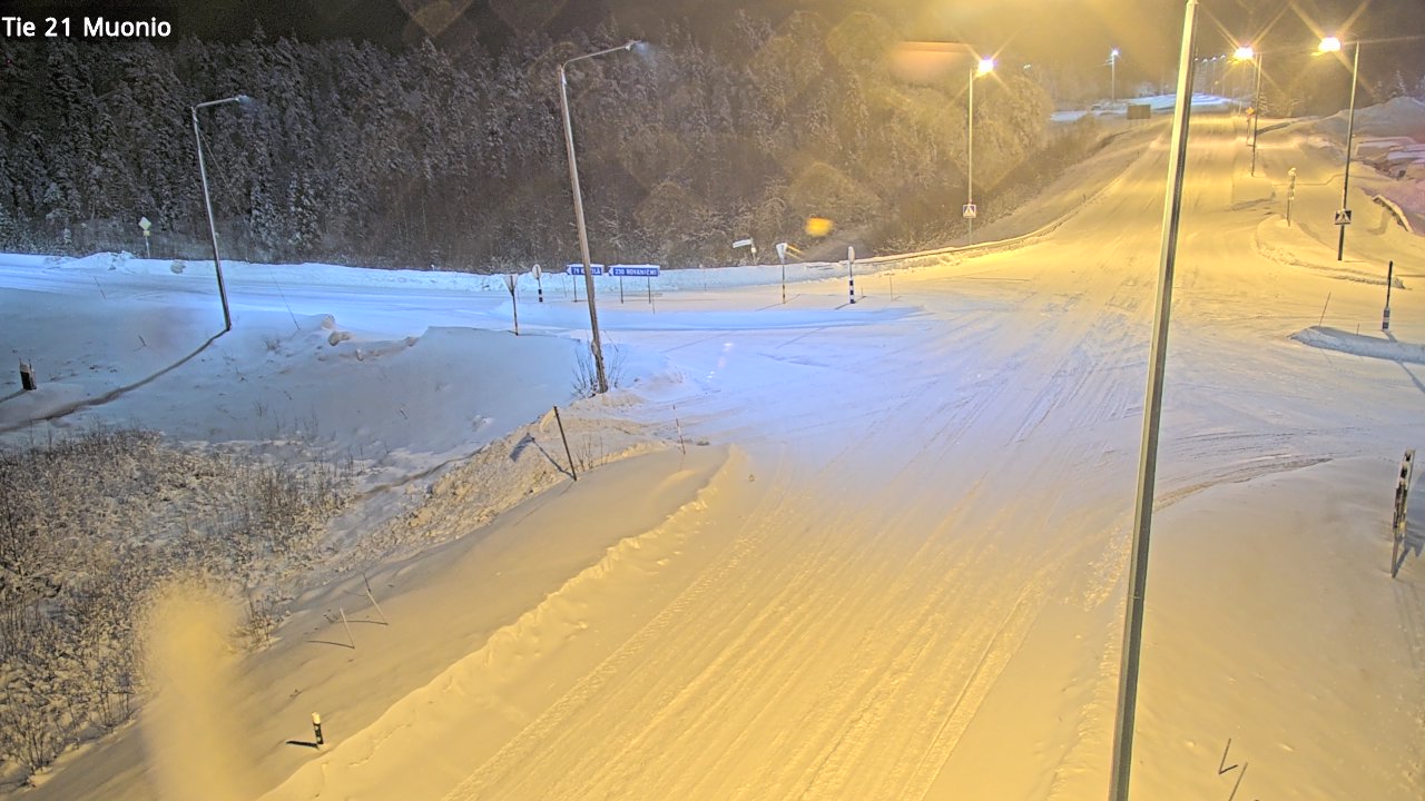 Kelikamerat Kuva Tie 21 Muonio, Muonio, Lappi