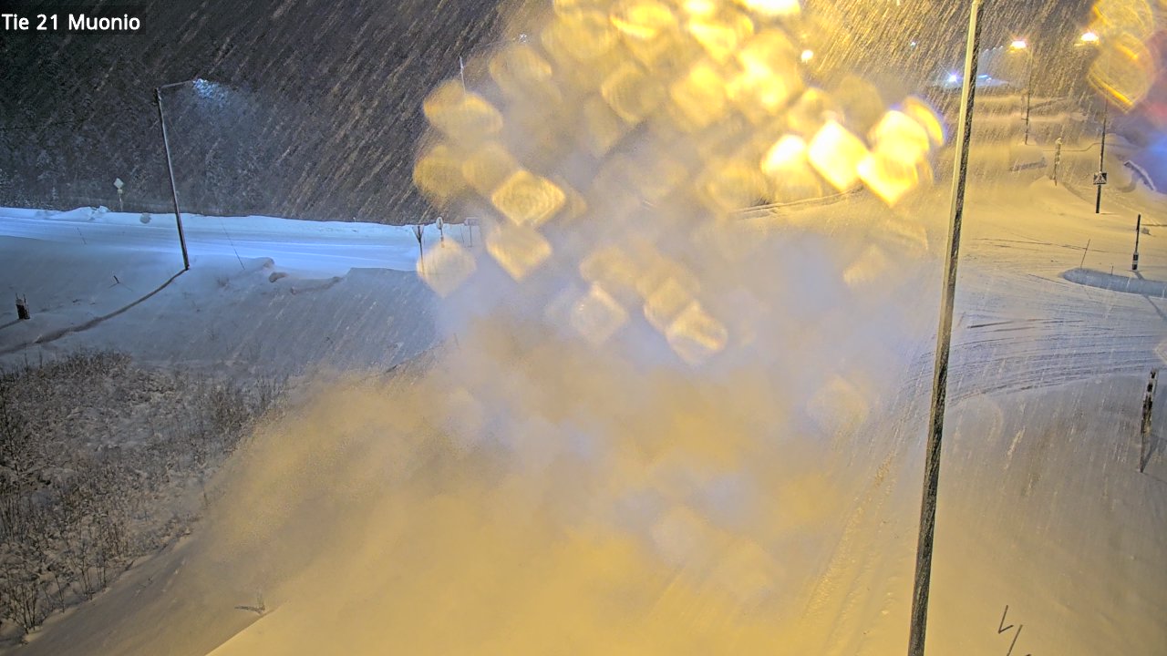 Weather Camera Image Väg 21 Muonio, Muonio, Lappi