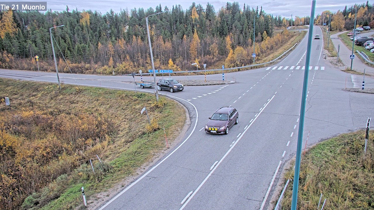 Weather Camera Image Road 21 Muonio, Muonio, Lappi