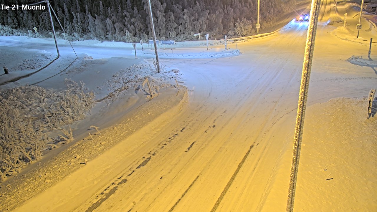 Kelikamerat Kuva Tie 21 Muonio, Muonio, Lappi
