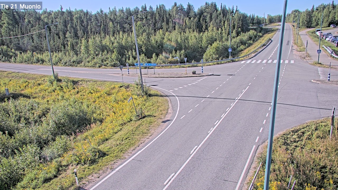 Weather Camera Image Väg 21 Muonio, Muonio, Lappi