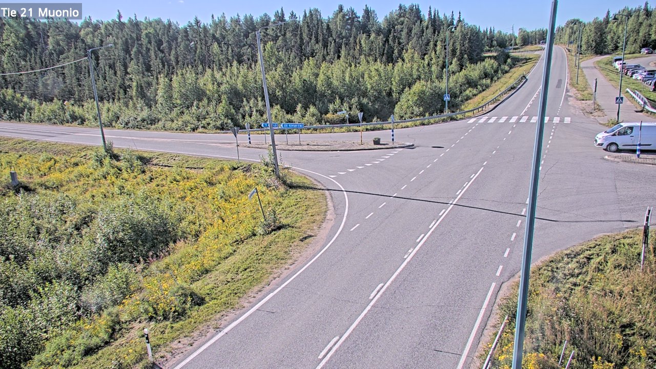 Weather Camera Image Väg 21 Muonio, Muonio, Lappi