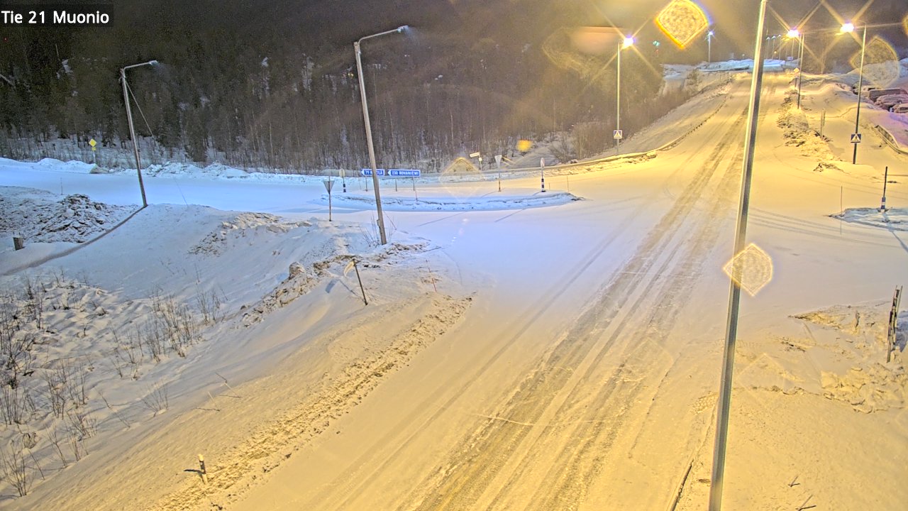 Kelikamerat Kuva Tie 21 Muonio, Muonio, Lappi