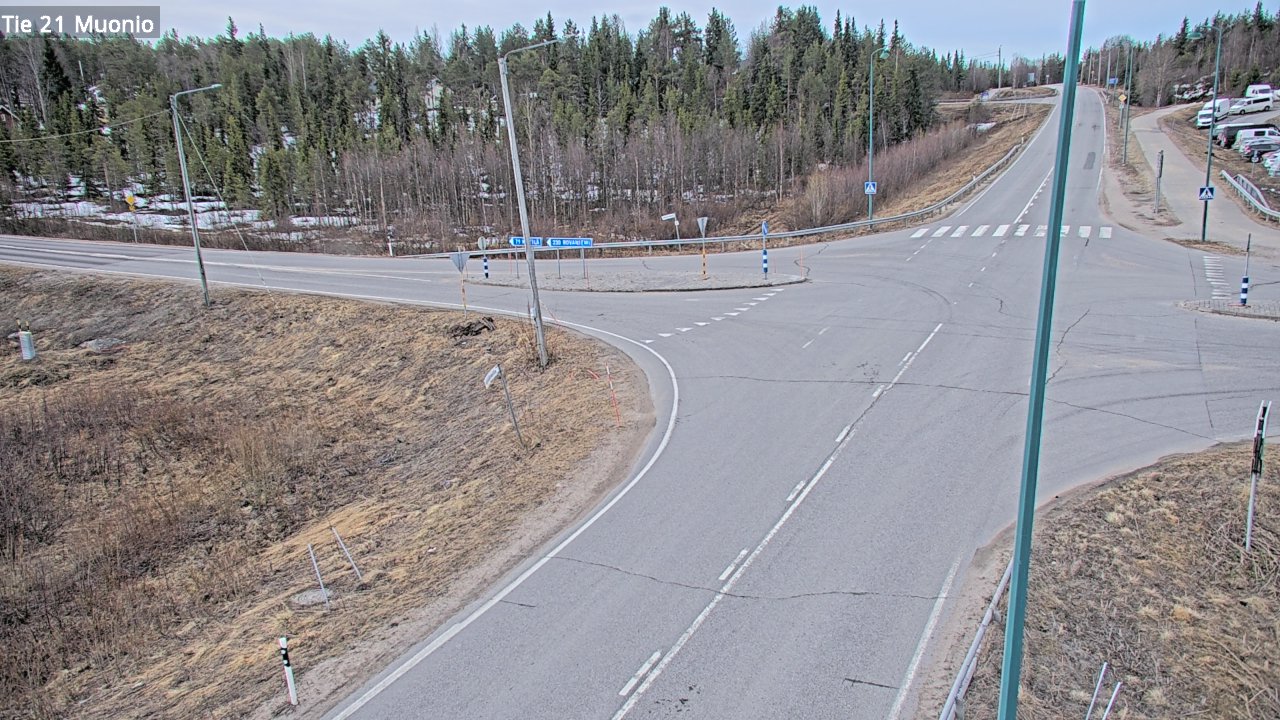 Weather Camera Image Väg 21 Muonio, Muonio, Lappi