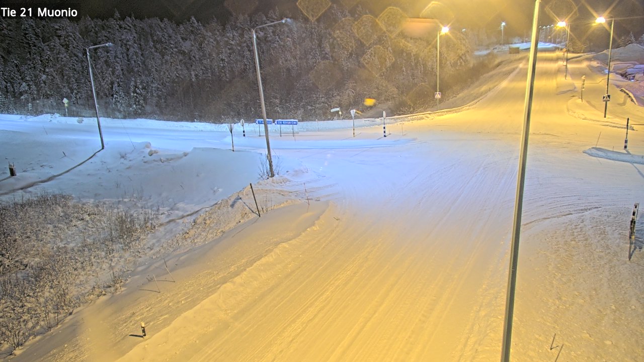 Kelikamerat Kuva Tie 21 Muonio, Muonio, Lappi