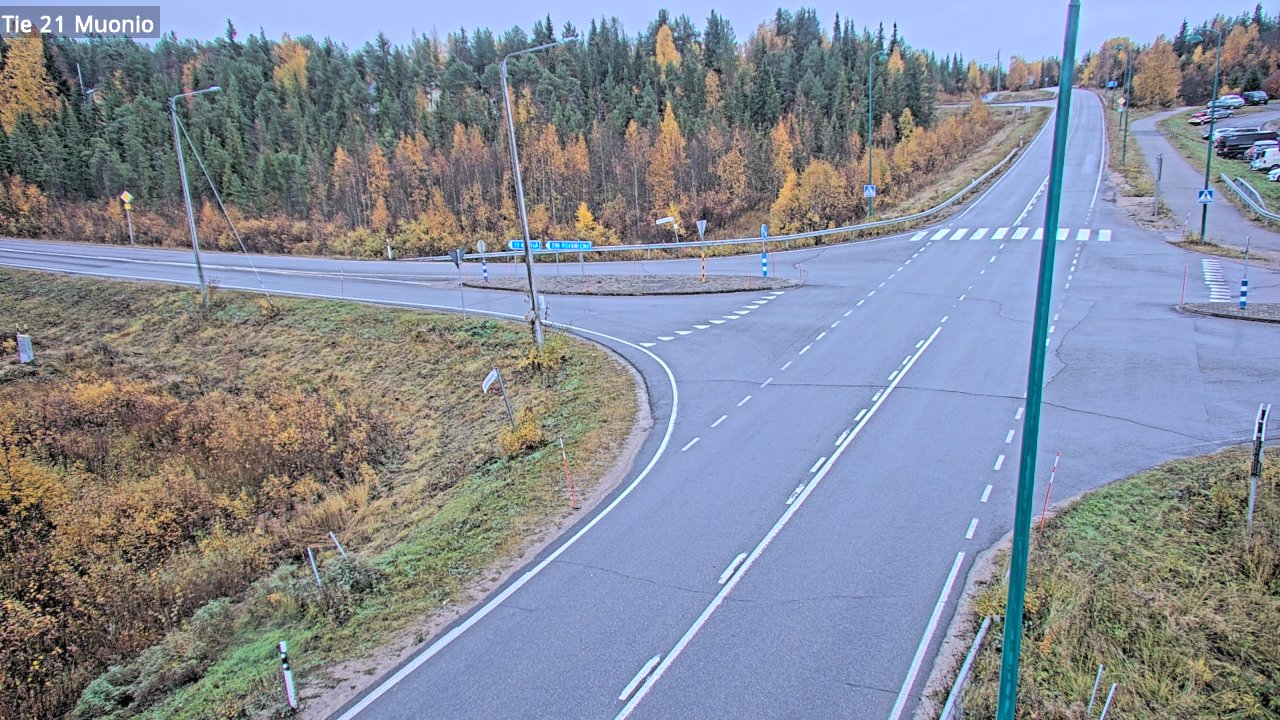 Weather Camera Image Road 21 Muonio, Muonio, Lappi