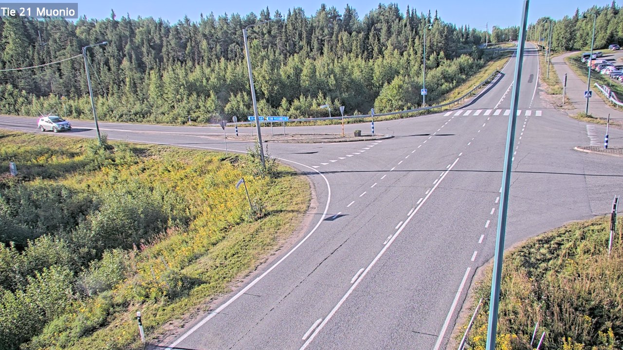 Weather Camera Image Road 21 Muonio, Muonio, Lappi