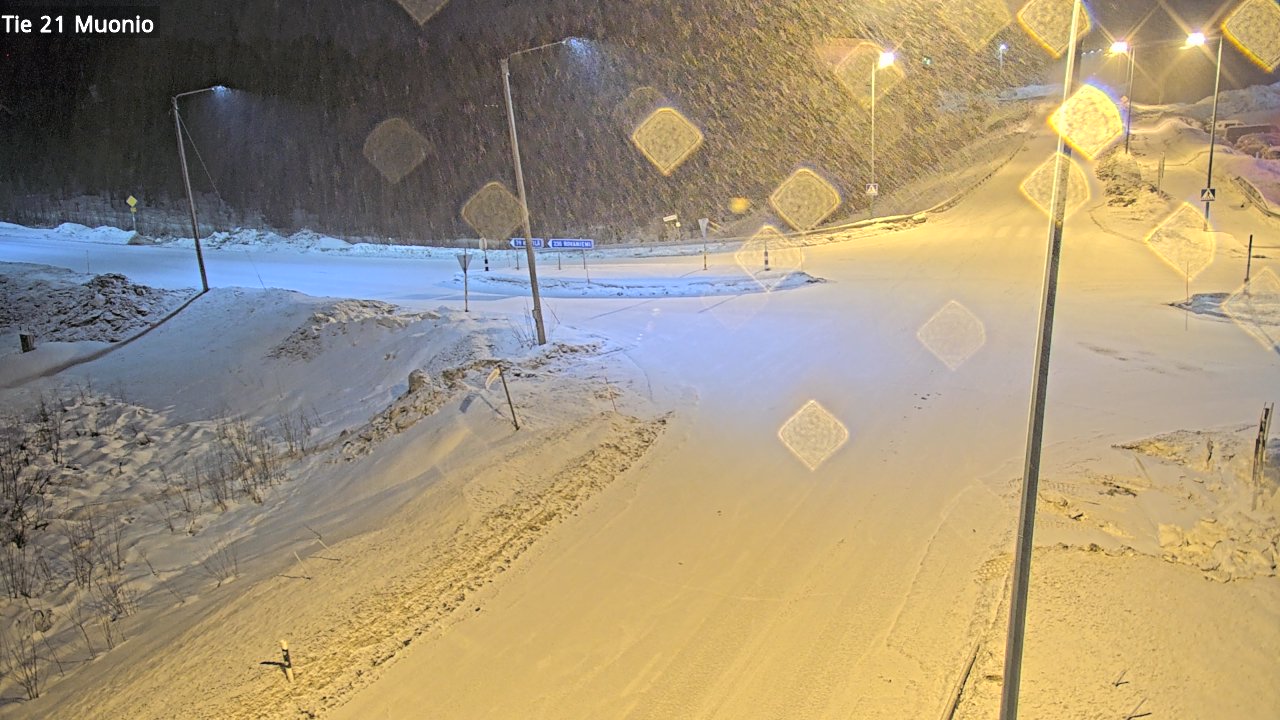 Kelikamerat Kuva Tie 21 Muonio, Muonio, Lappi