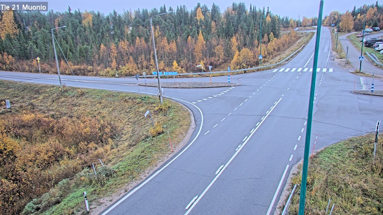 Weather Camera Image Road 21 Muonio, Muonio, Lappi