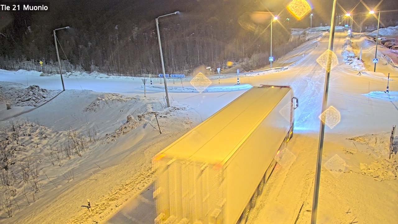 Kelikamerat Kuva Tie 21 Muonio, Muonio, Lappi