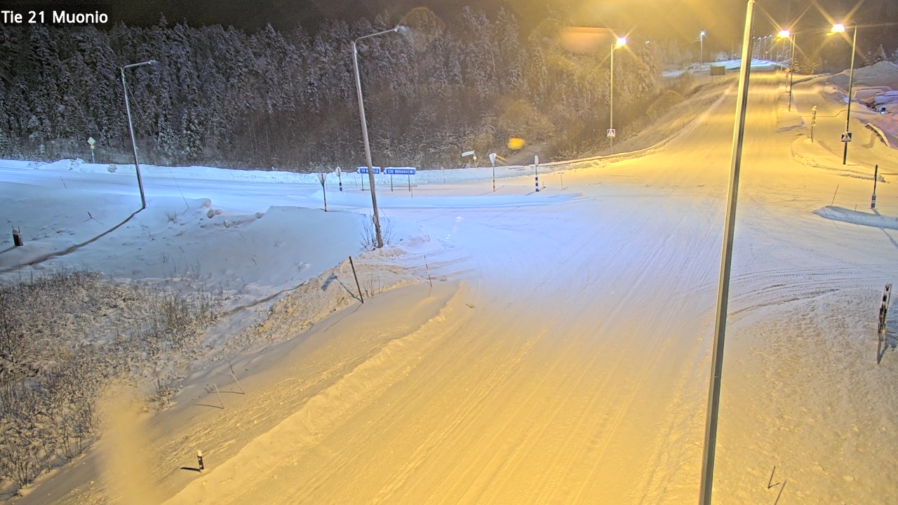 Kelikamerat Kuva Tie 21 Muonio, Muonio, Lappi