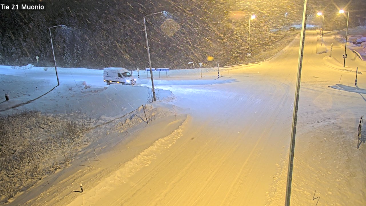 Kelikamerat Kuva Tie 21 Muonio, Muonio, Lappi