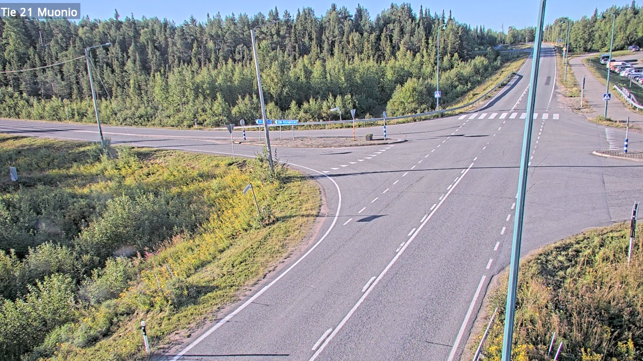 Weather Camera Image Road 21 Muonio, Muonio, Lappi