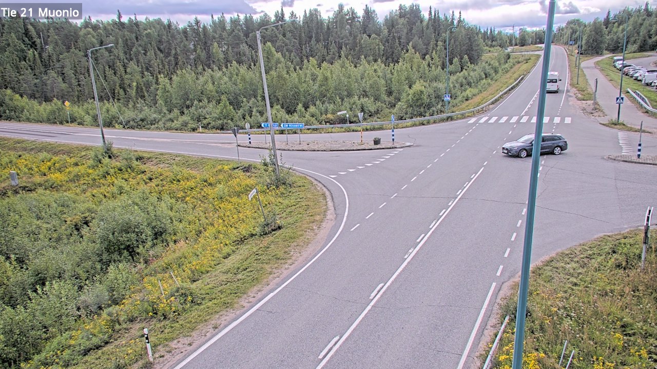 Weather Camera Image Väg 21 Muonio, Muonio, Lappi