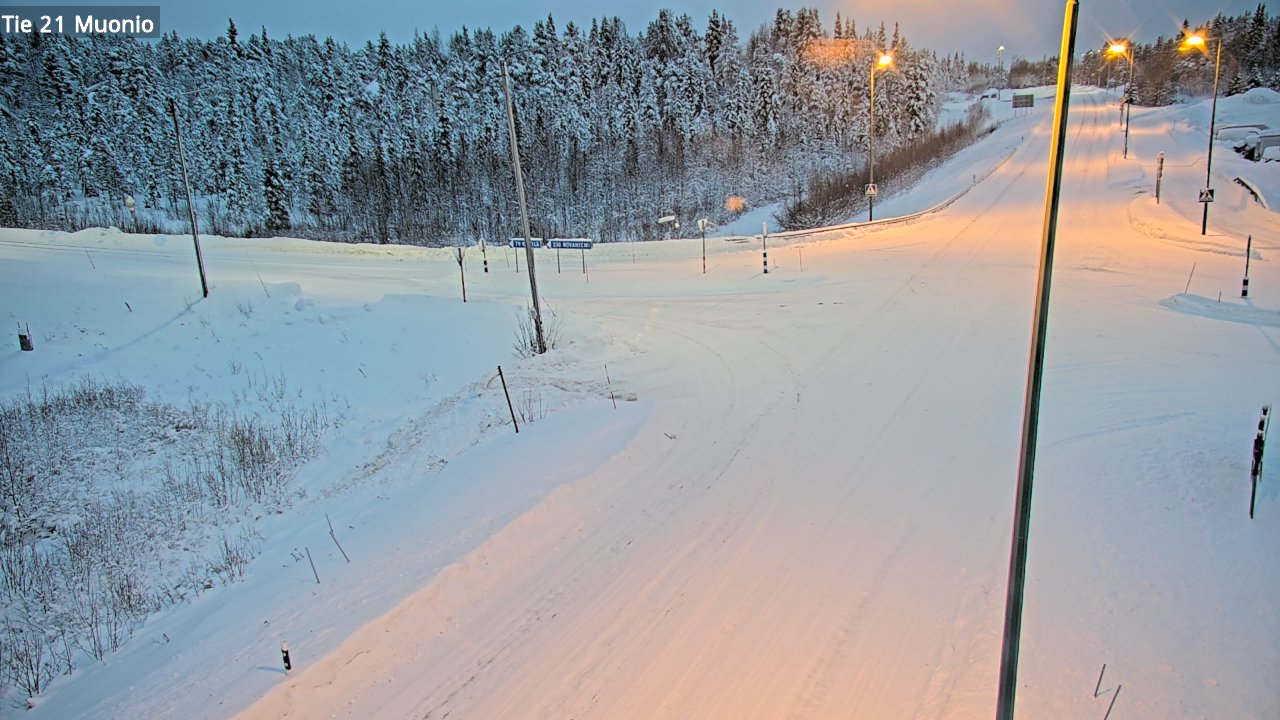 Kelikamerat Kuva Tie 21 Muonio, Muonio, Lappi