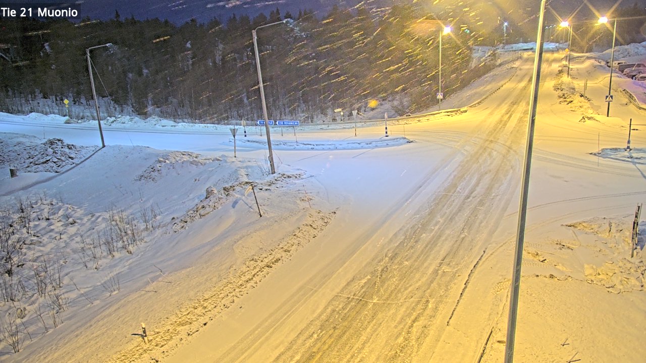 Kelikamerat Kuva Tie 21 Muonio, Muonio, Lappi