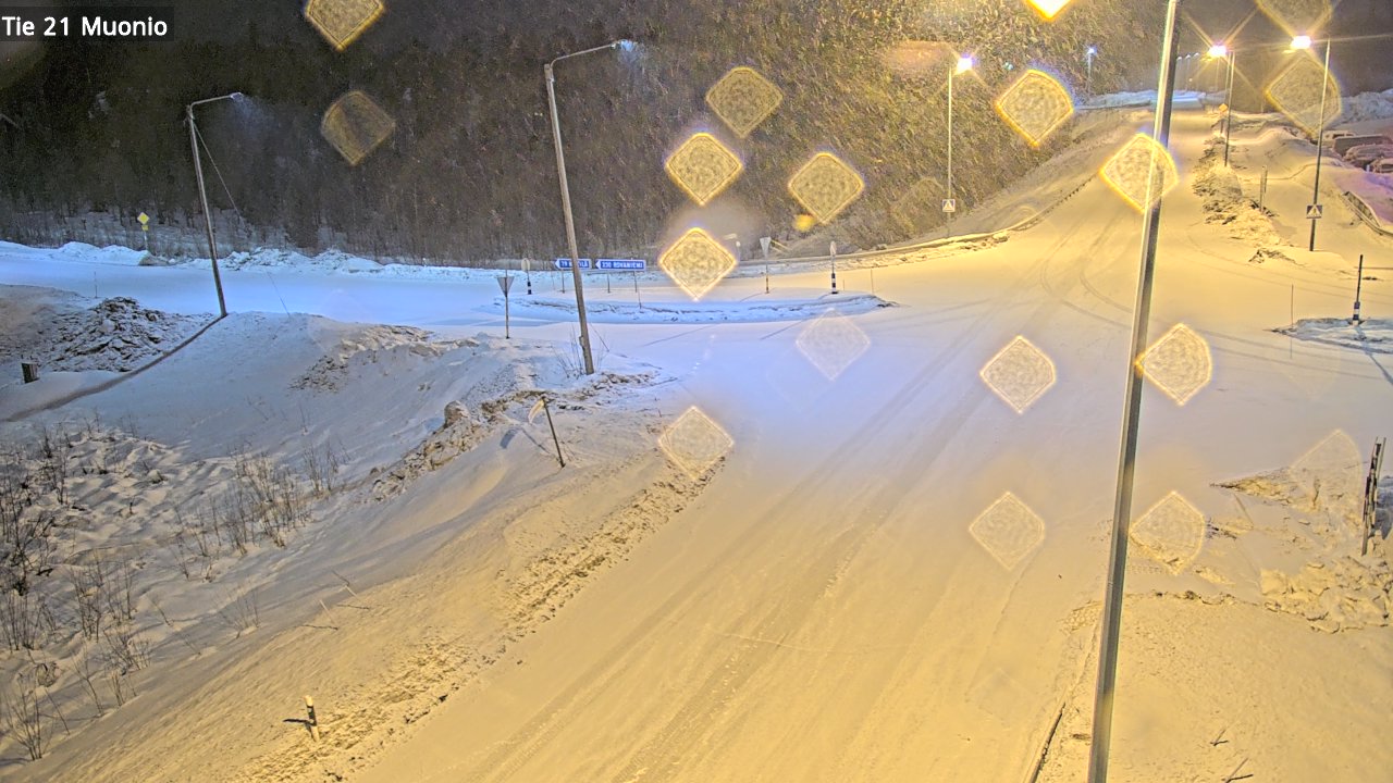 Kelikamerat Kuva Tie 21 Muonio, Muonio, Lappi