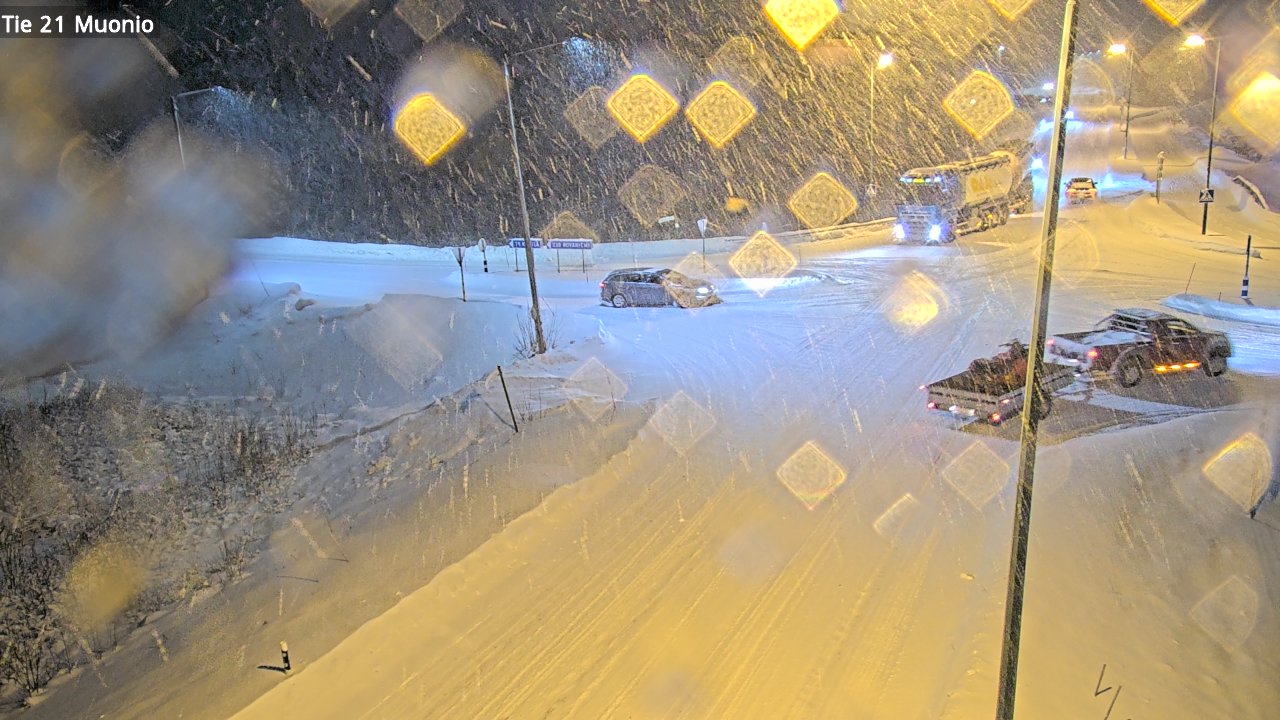 Weather Camera Image Väg 21 Muonio, Muonio, Lappi