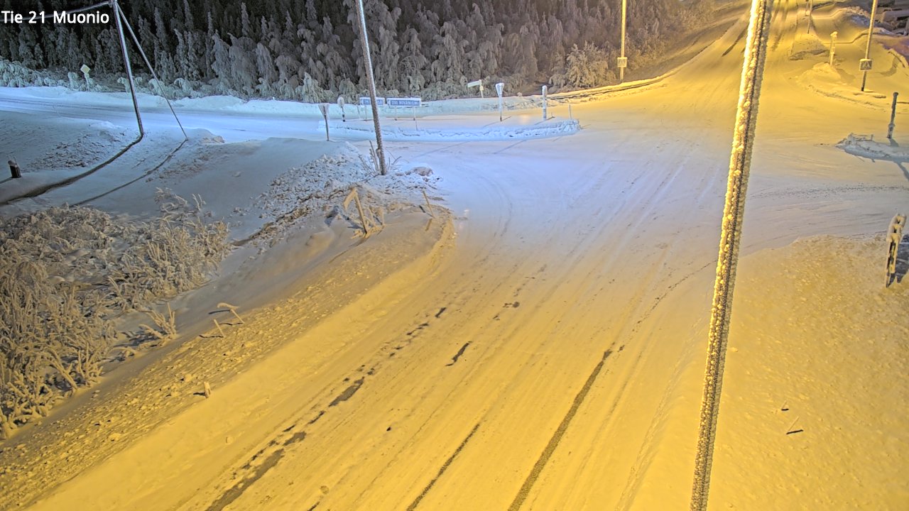 Kelikamerat Kuva Tie 21 Muonio, Muonio, Lappi
